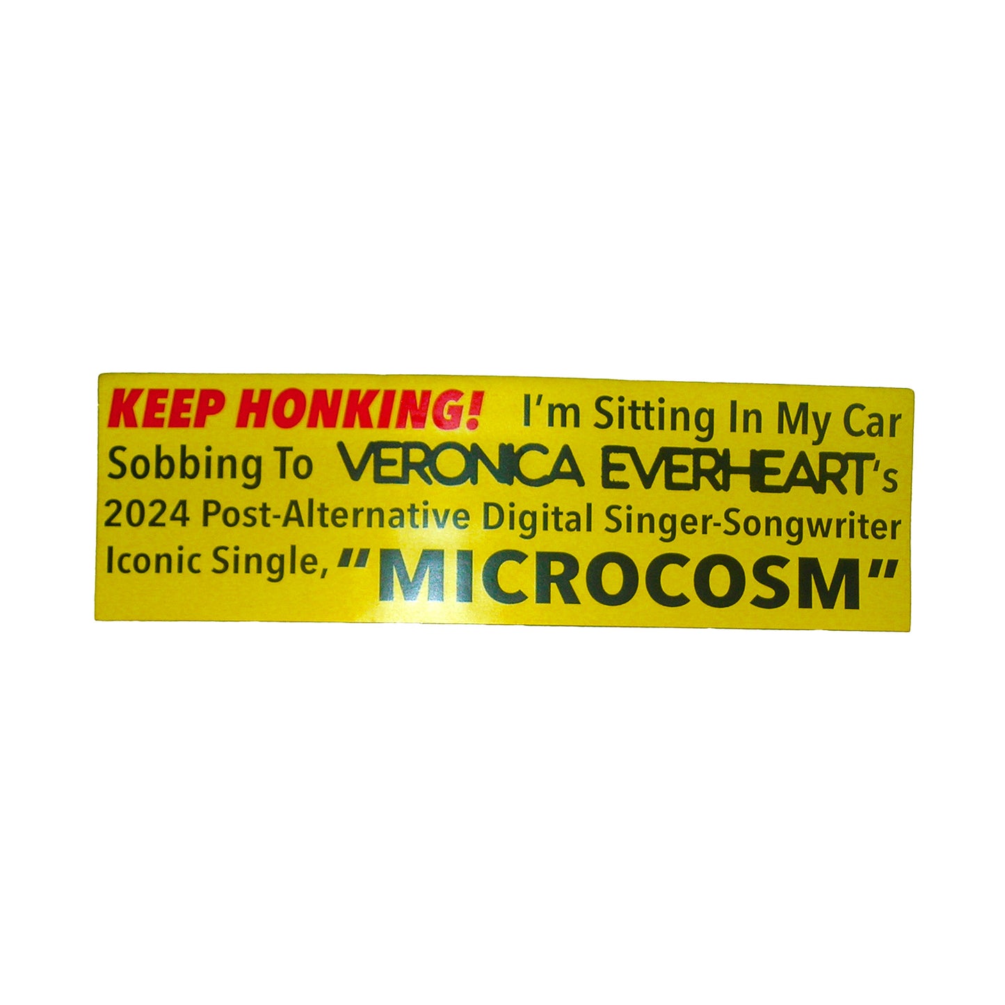VERONICA EVERHEART BUMPER MAGNET